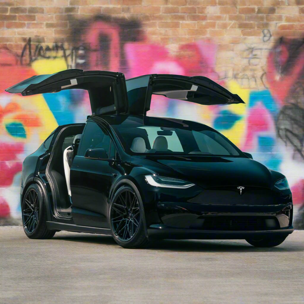 Tesla model x window tinting in  Jacksonville Florida