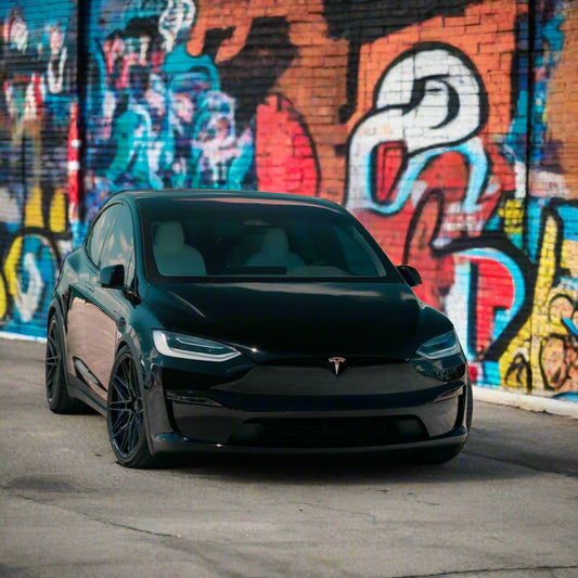 Tesla model x window tinting in Jacksonville florida