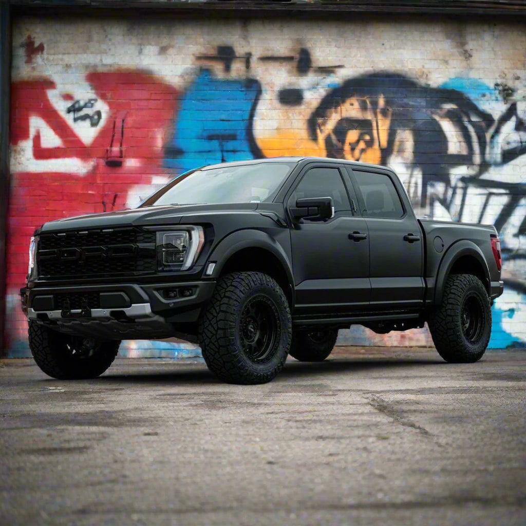 ceramic window tint of a ford truck in Jacksonville Florida 